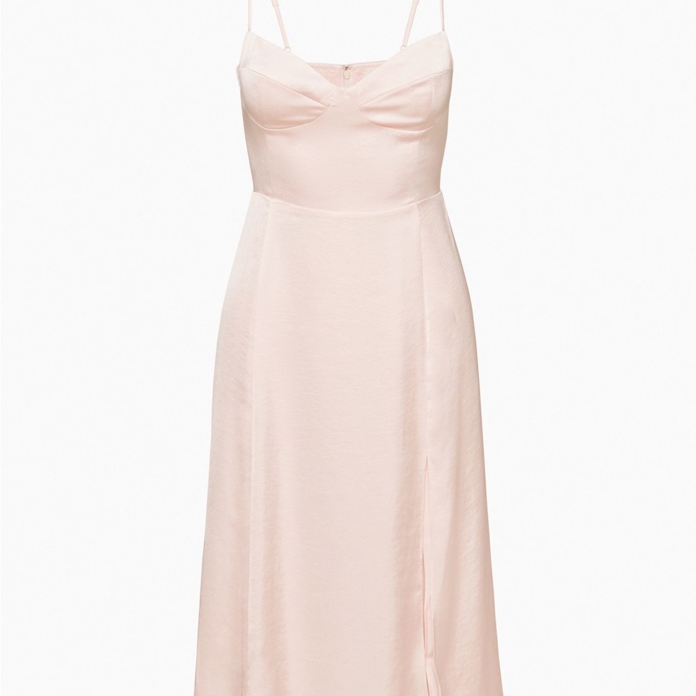 Aritzia Glaze Satin Dress Size 0